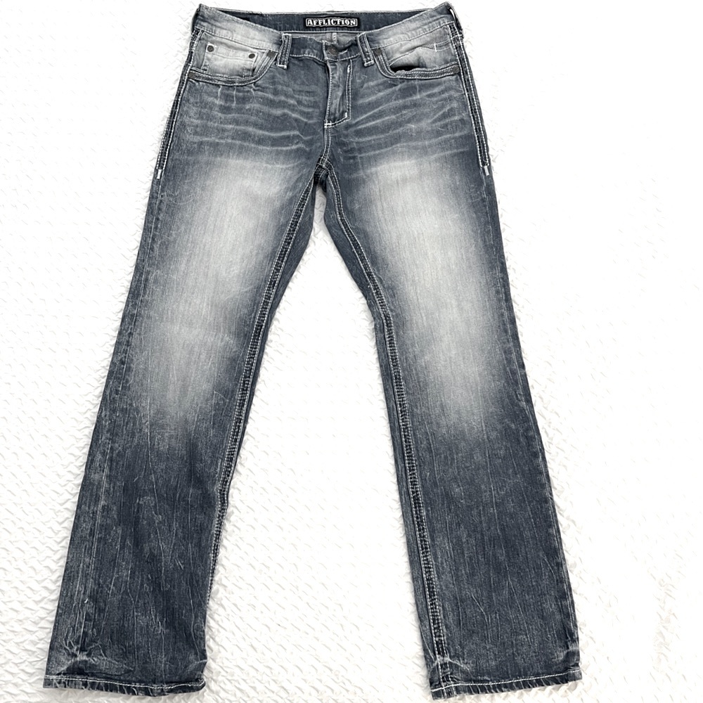 Affliction Ace Denim Jeans Size 34